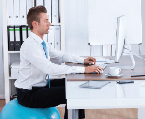 sitting posture, office desk , posture correction