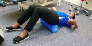 foam roller stretch