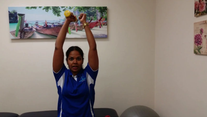 How to modify overhead press if you have shoulder pain