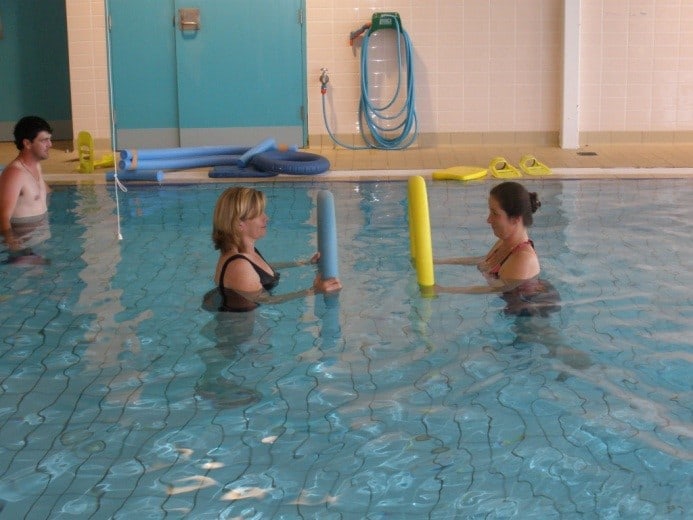 hydrotherapy, pool exercises, water aerobics