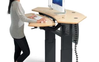 standing posture, work posture,