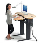 standing posture, work posture,