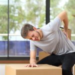 picture of a man with back pain