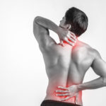 image of a man with chronic low back pain