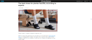 A screenshot of the featured article from Channel 9.
